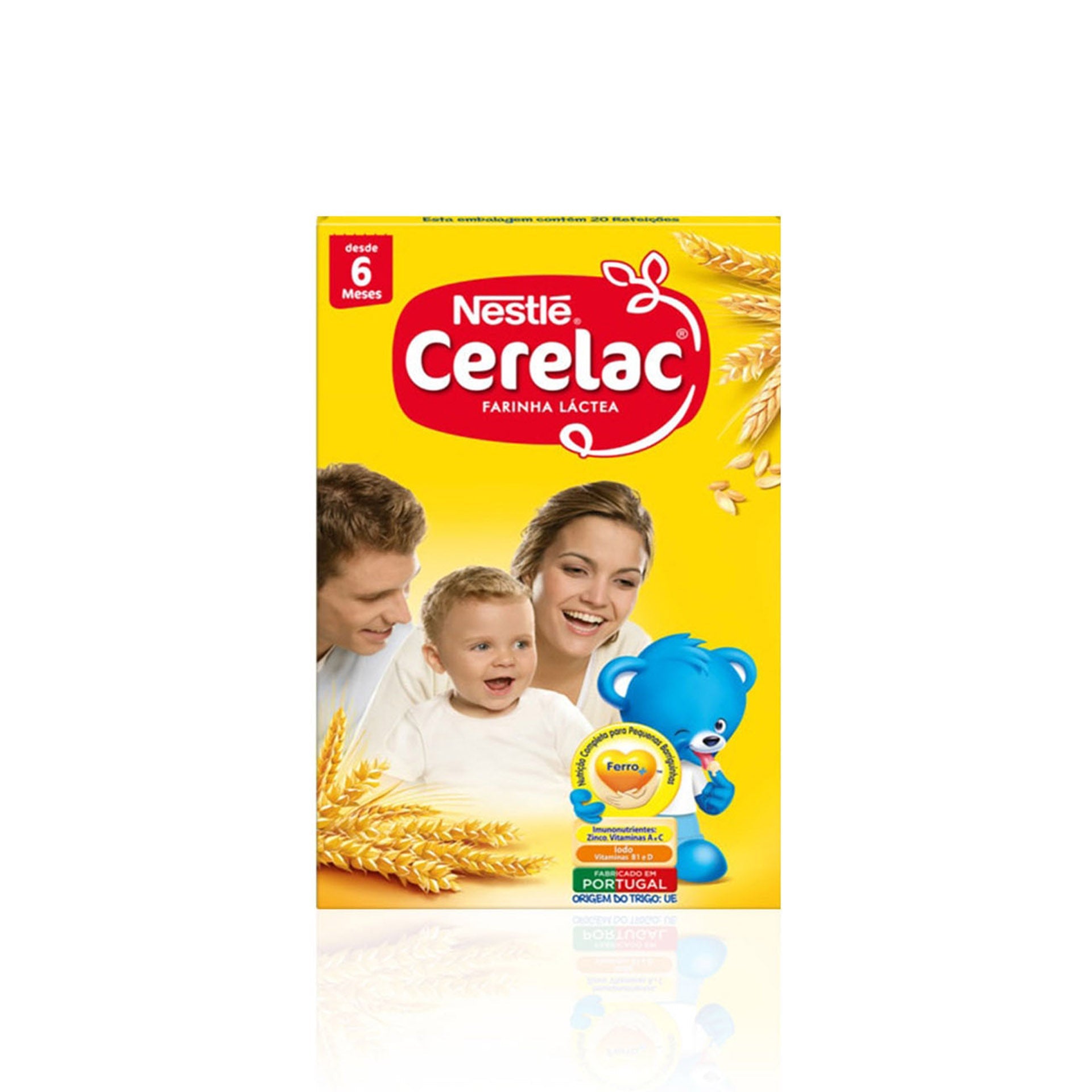 Nestlé Cerelac Farinha Láctea (+6 meses) 500 gr
