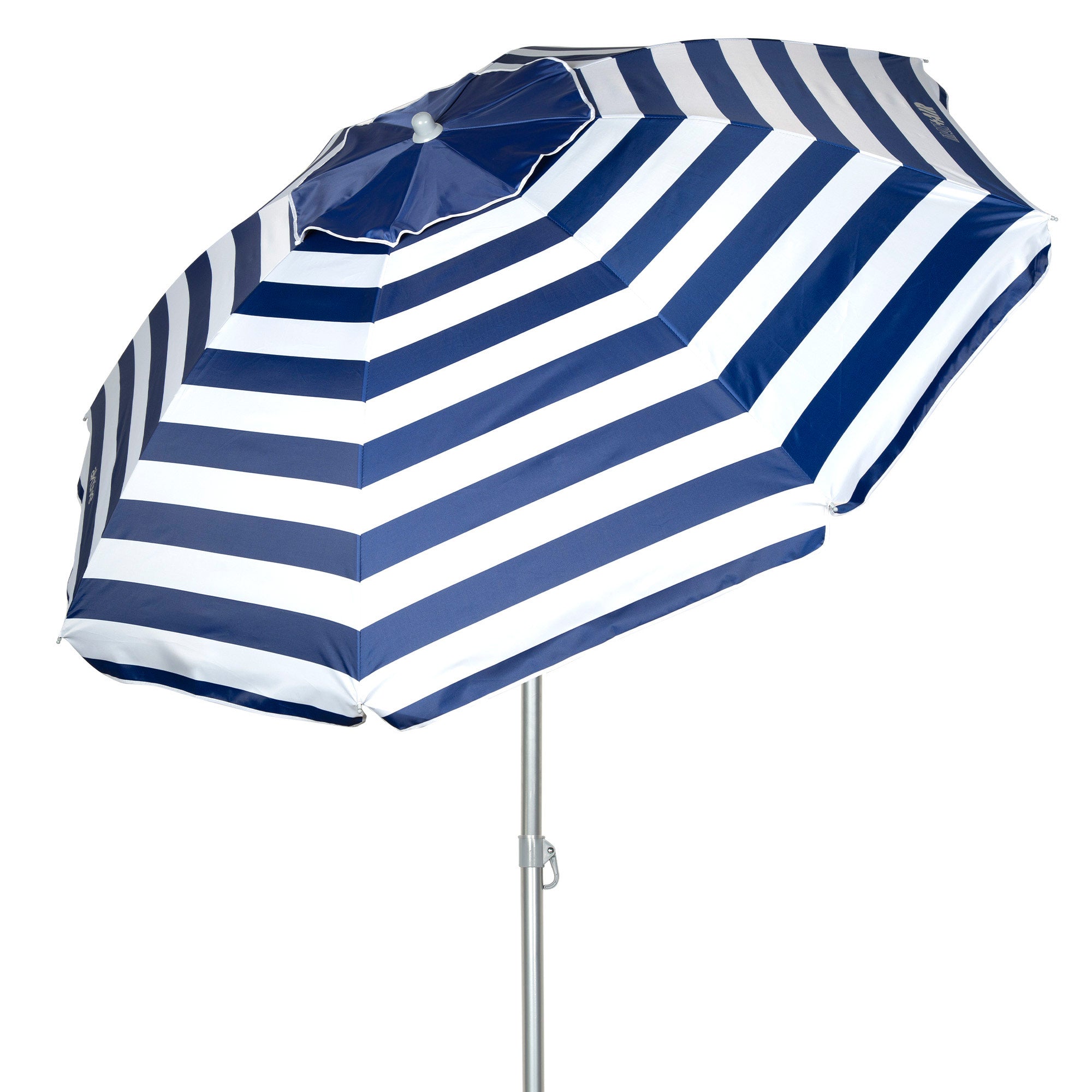 Aktive Guarda-Sol de Praia Anti-Vento 8 Varetas 200 cm Marinho