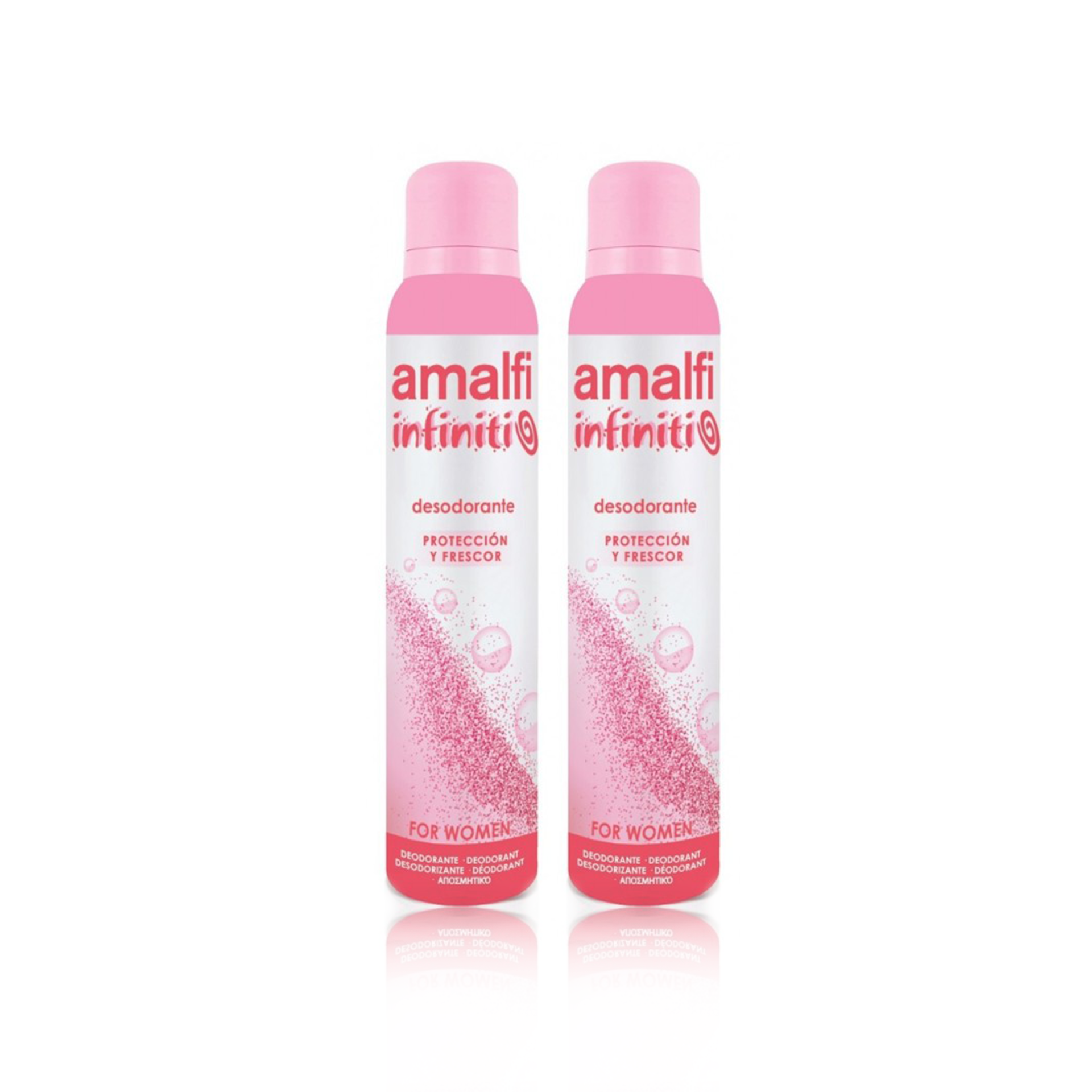Amalfi Deo Spray Infiniti 200 ml - Pack 2 x 200 ml