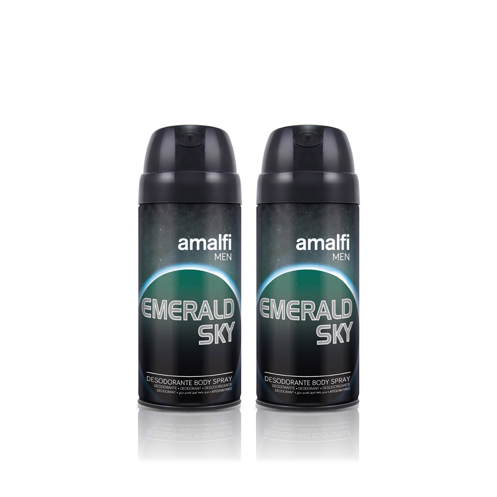 Amalfi Deo Spray Emerald Sky 150 ml - Pack 2 x 150 ml