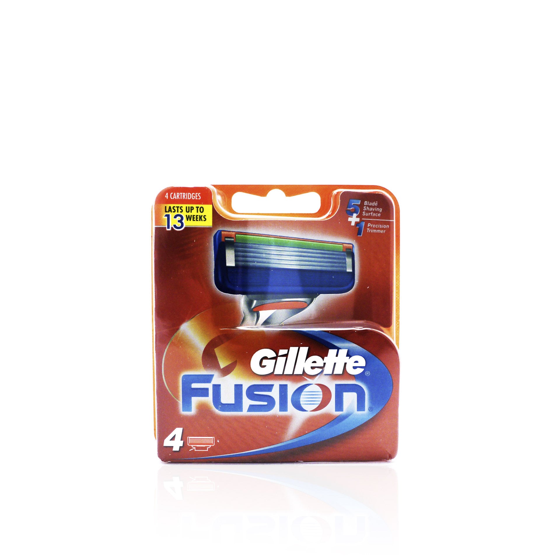 Gillette Recargas Lâminas Fusion - 4 un