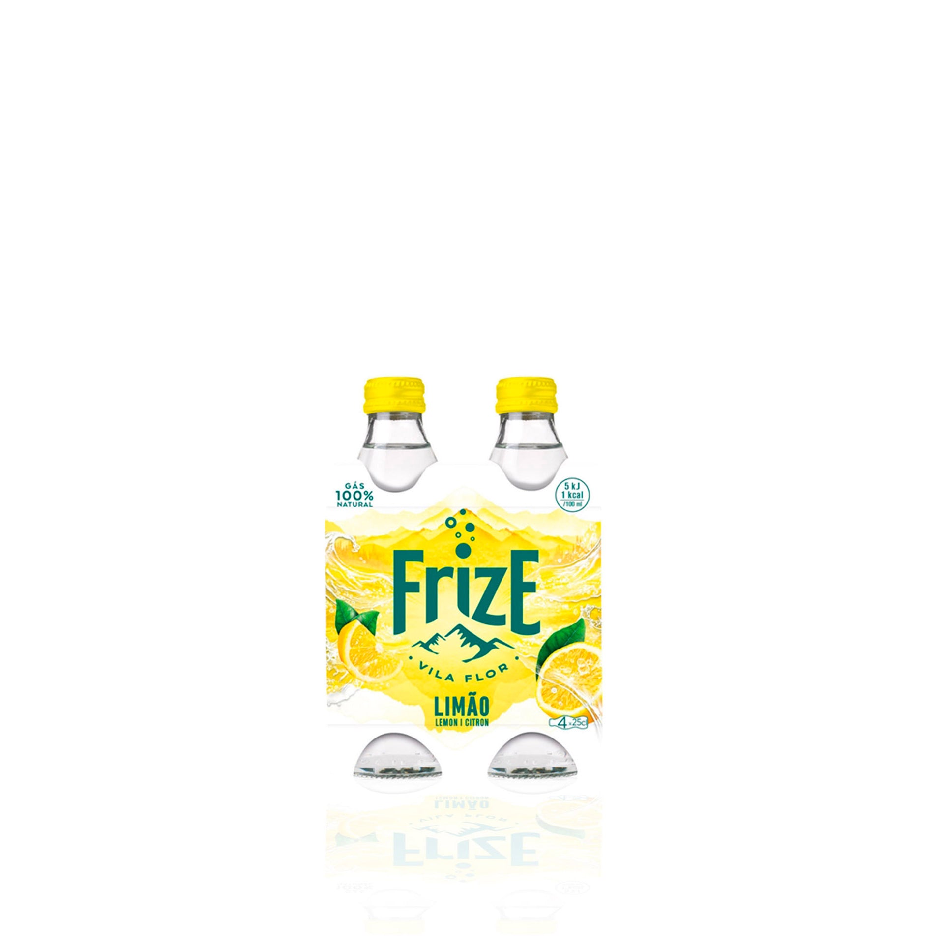 Frize Água com Gás Natural Limão 25 cl - Pack 4 x 25 cl