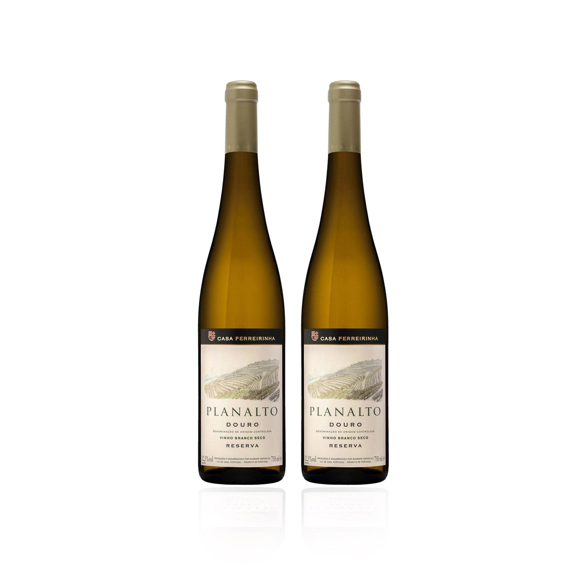 Vinho Branco Seco Planalto Reserva 75 cl - Pack 2 x 75 cl