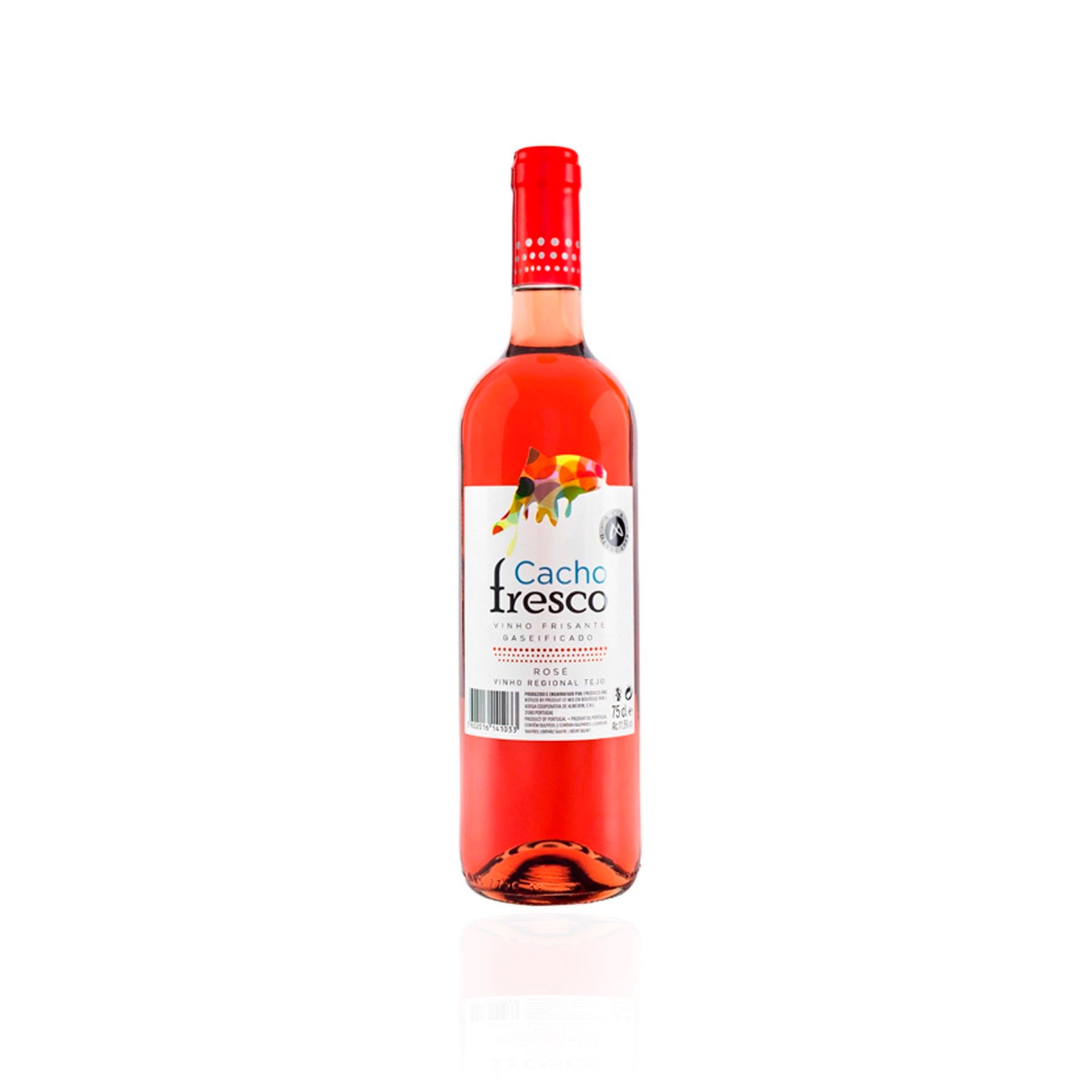 Vinho Rosé Frisante Cacho Fresco 75 cl
