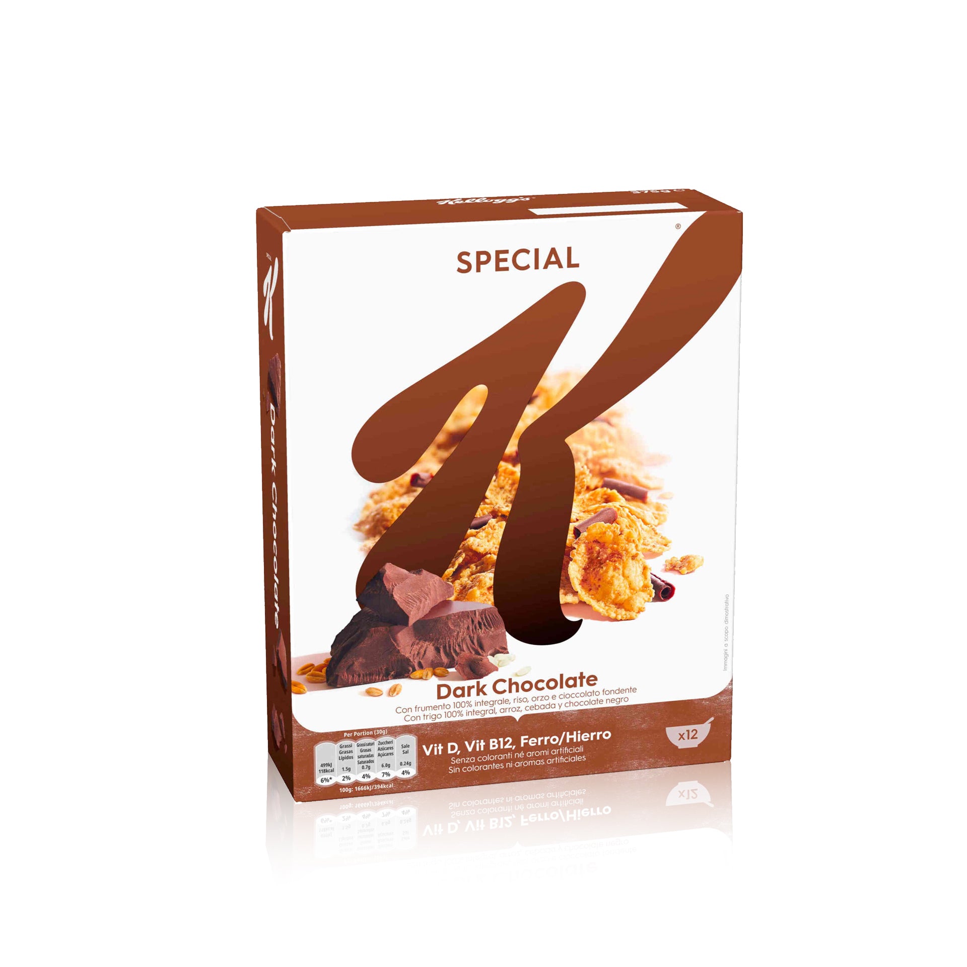 Kellogg's Cereais Special K Chocolate Preto 375 gr