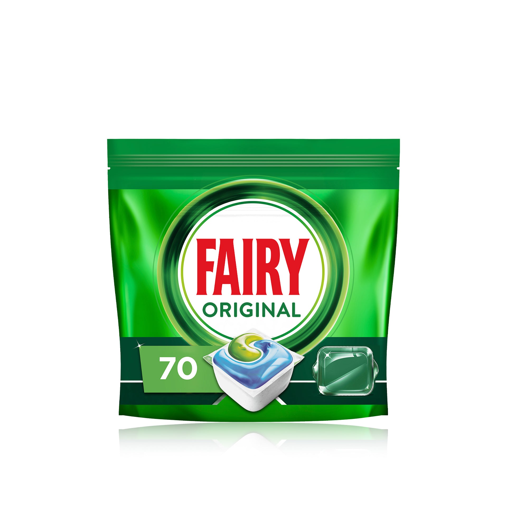 Fairy Original Tudo em 1 Detergente Máquina Loiça 70 un