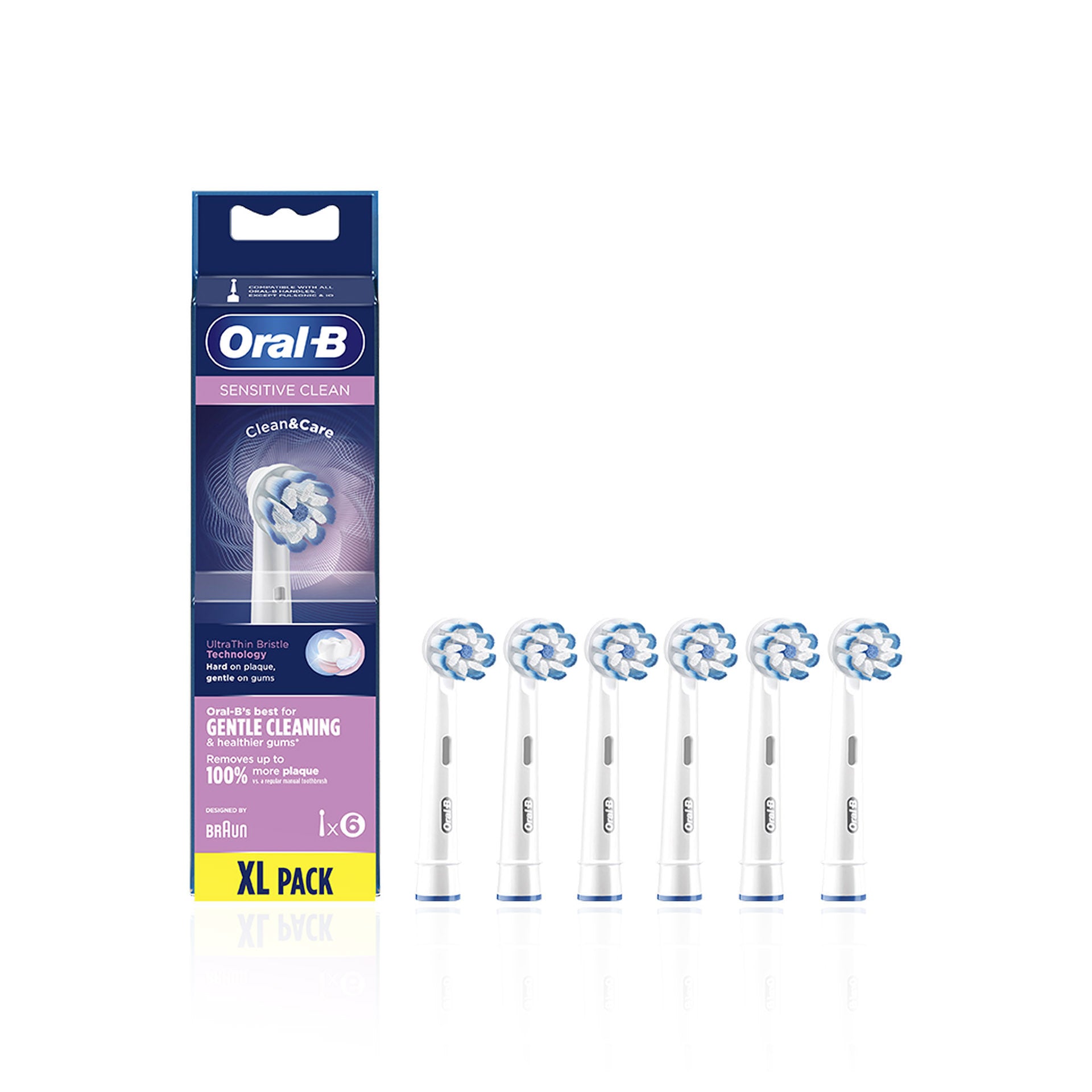 Oral-B Recarga Escova de Dentes Sensitive Clean 6 un