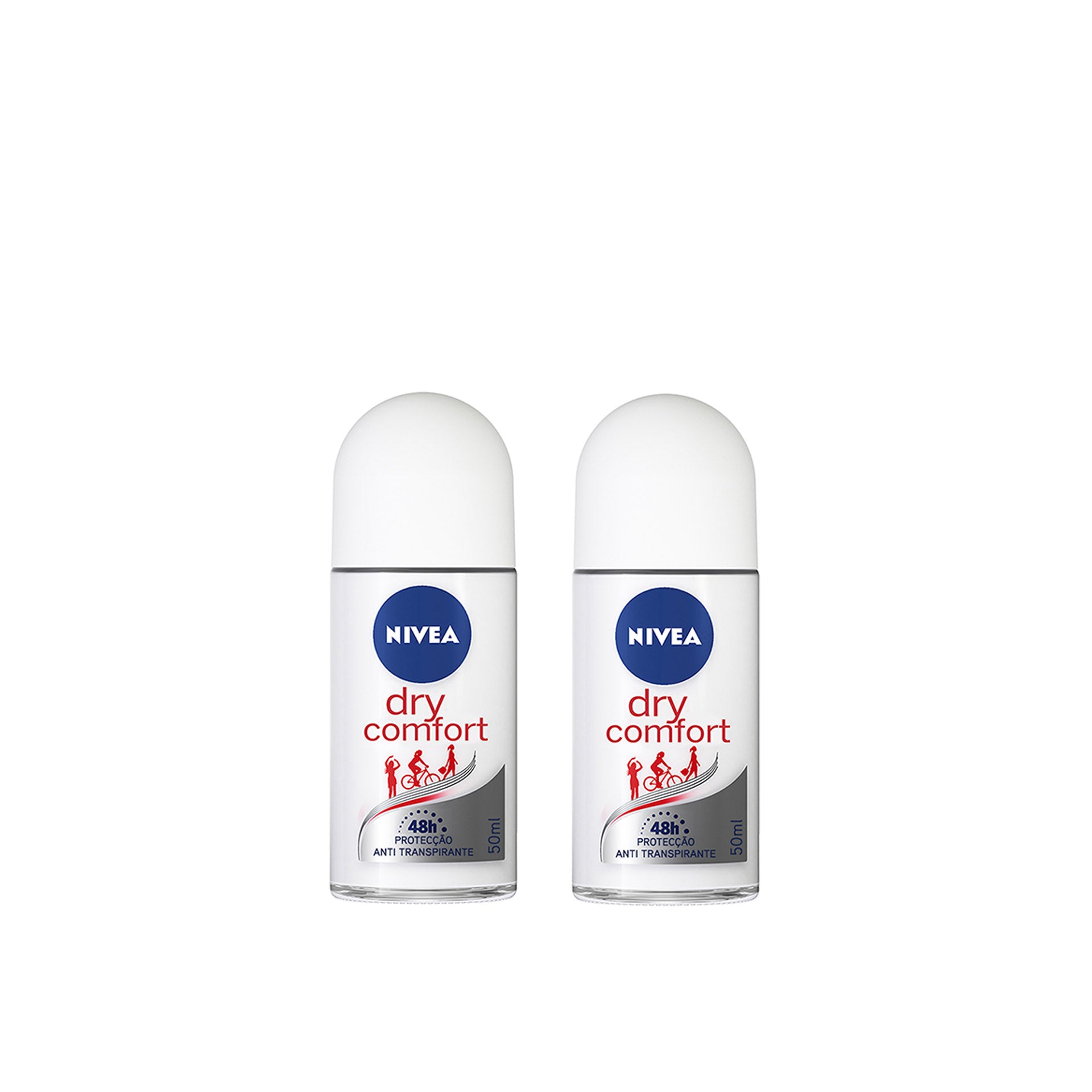Nivea Dry Comfort Desodorizante Roll-on 50 ml - Pack 2 x 50 ml