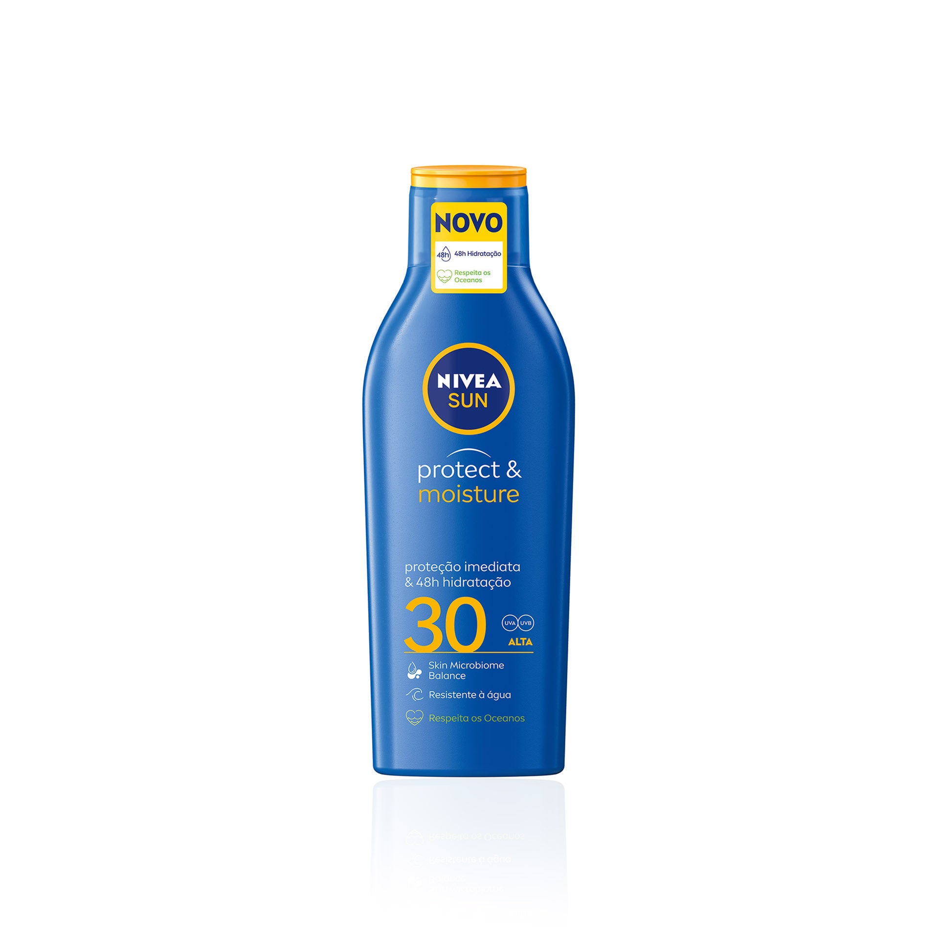 Nivea Sun Loção Protect & Moisture FP30 200 ml
