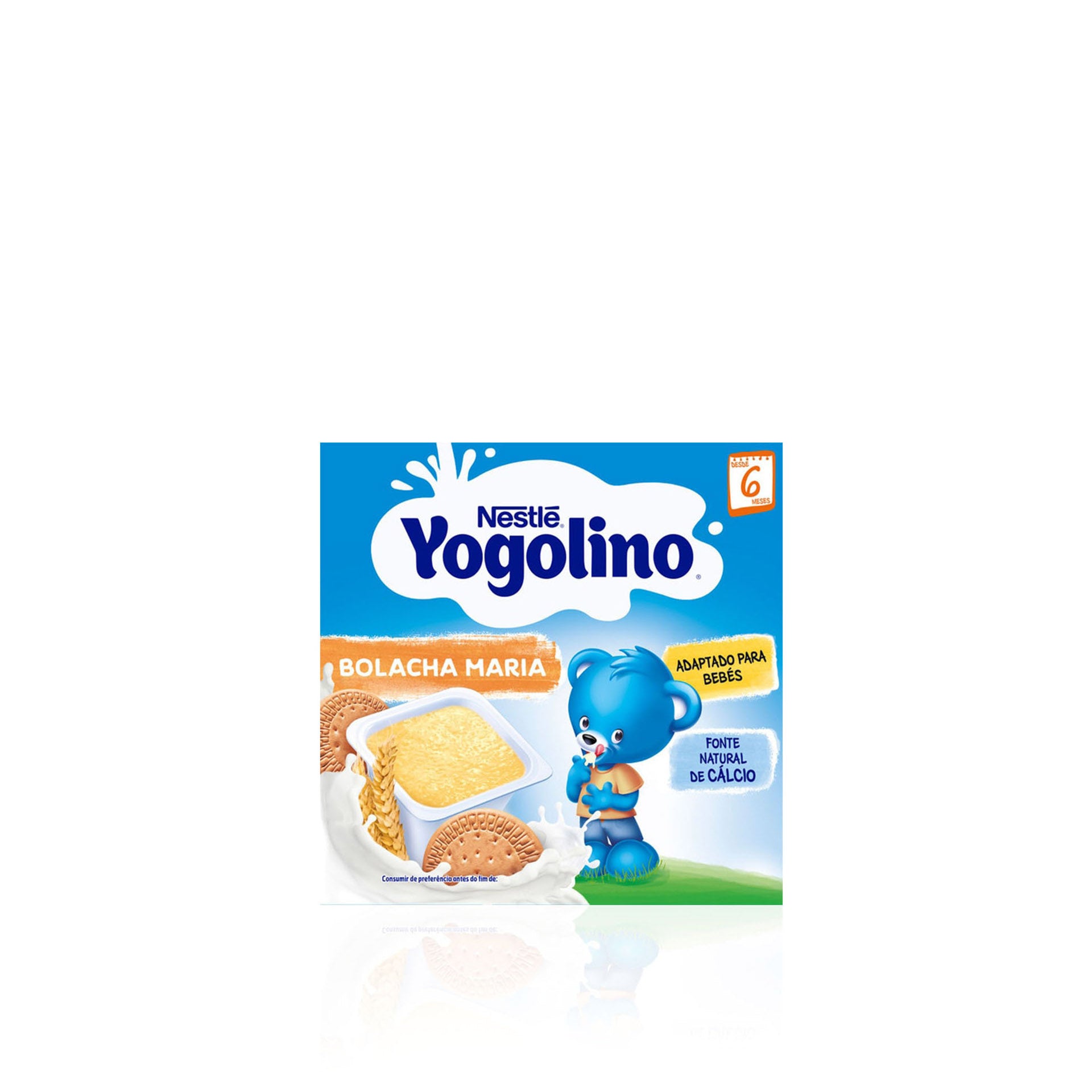 Nestlé Yogolino Cereais e Bolacha Maria (+6 meses) Pack 4 x 100 gr