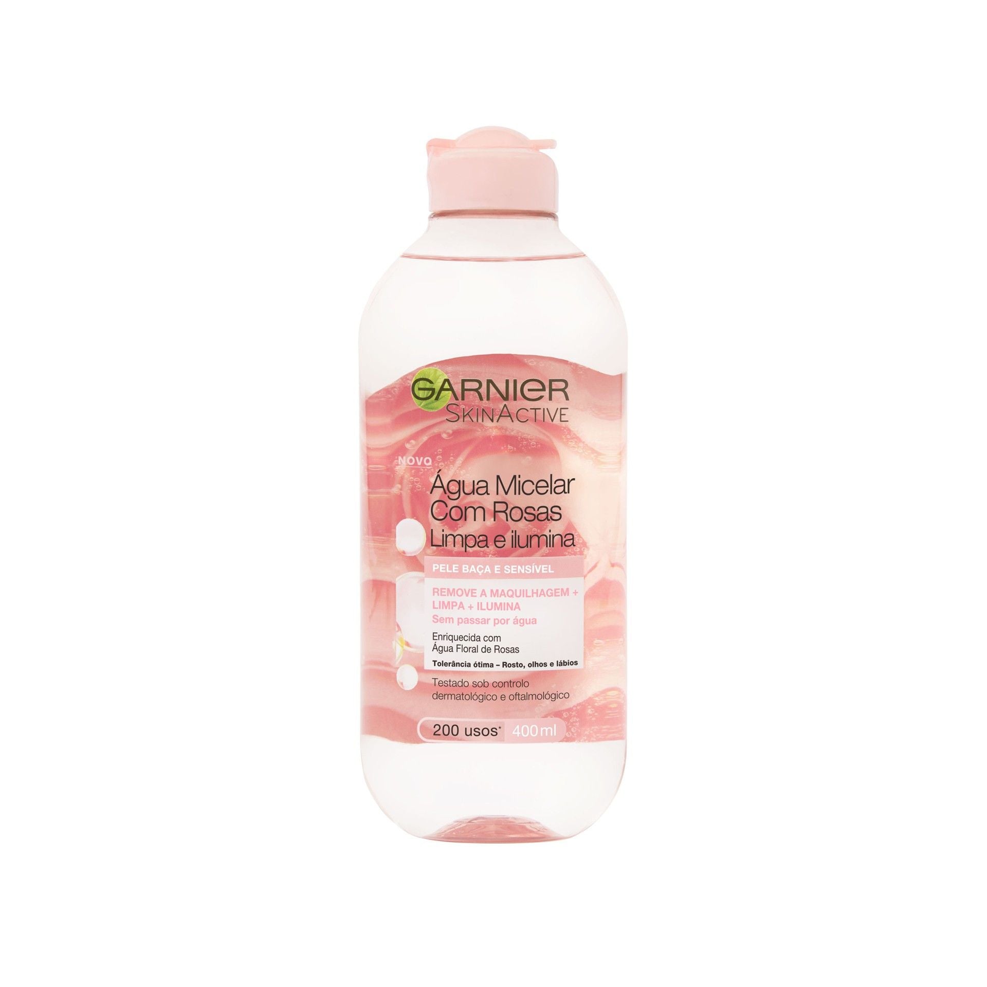 Garnier Skin Active Água Micelar Com Rosas Para Pele Baça E Sensível 400 ml