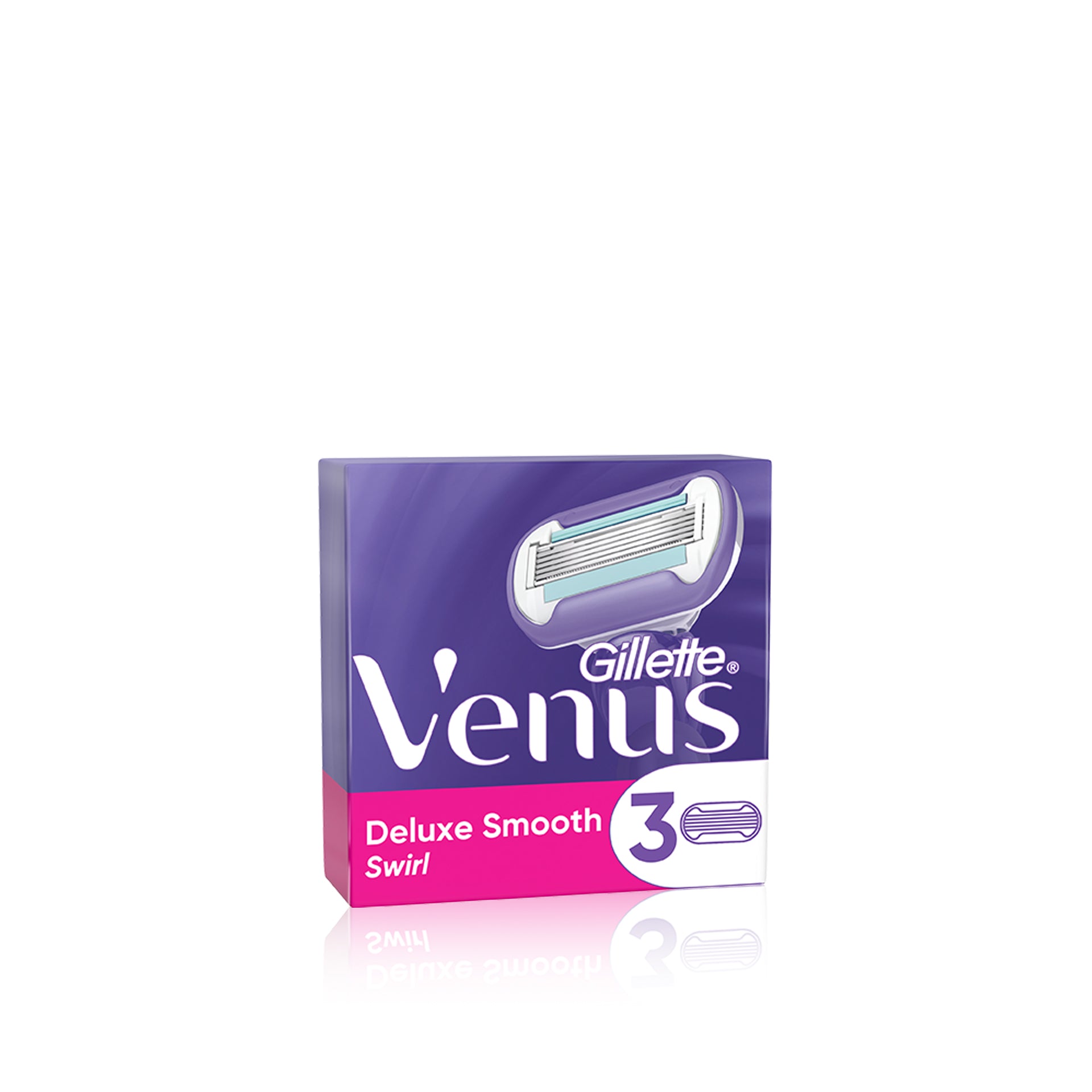 Gillette Venus Deluxe Smooth Swirl Recarga 3 un
