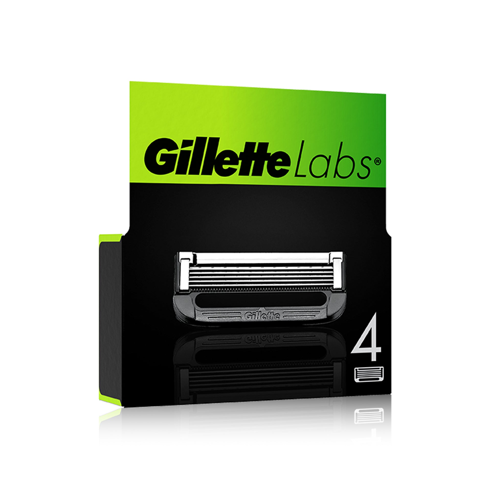 Gillette Labs Recargas Máquina Barbear 4 un