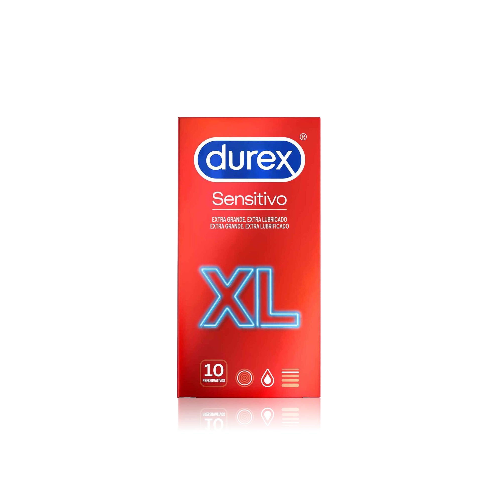 Durex Preservativos Sensitivo XL 10 un