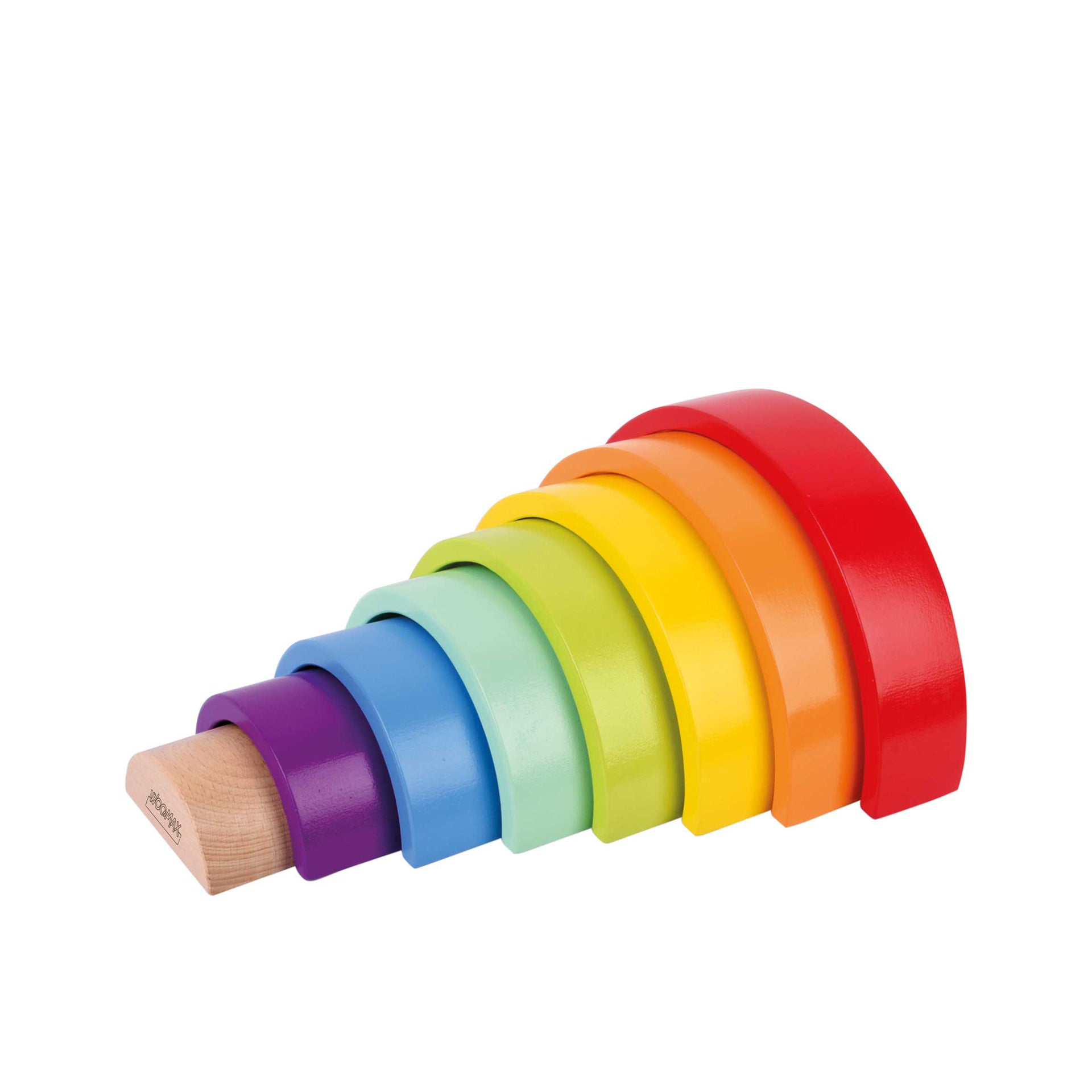 Juego de arcoíris de madera Woomax