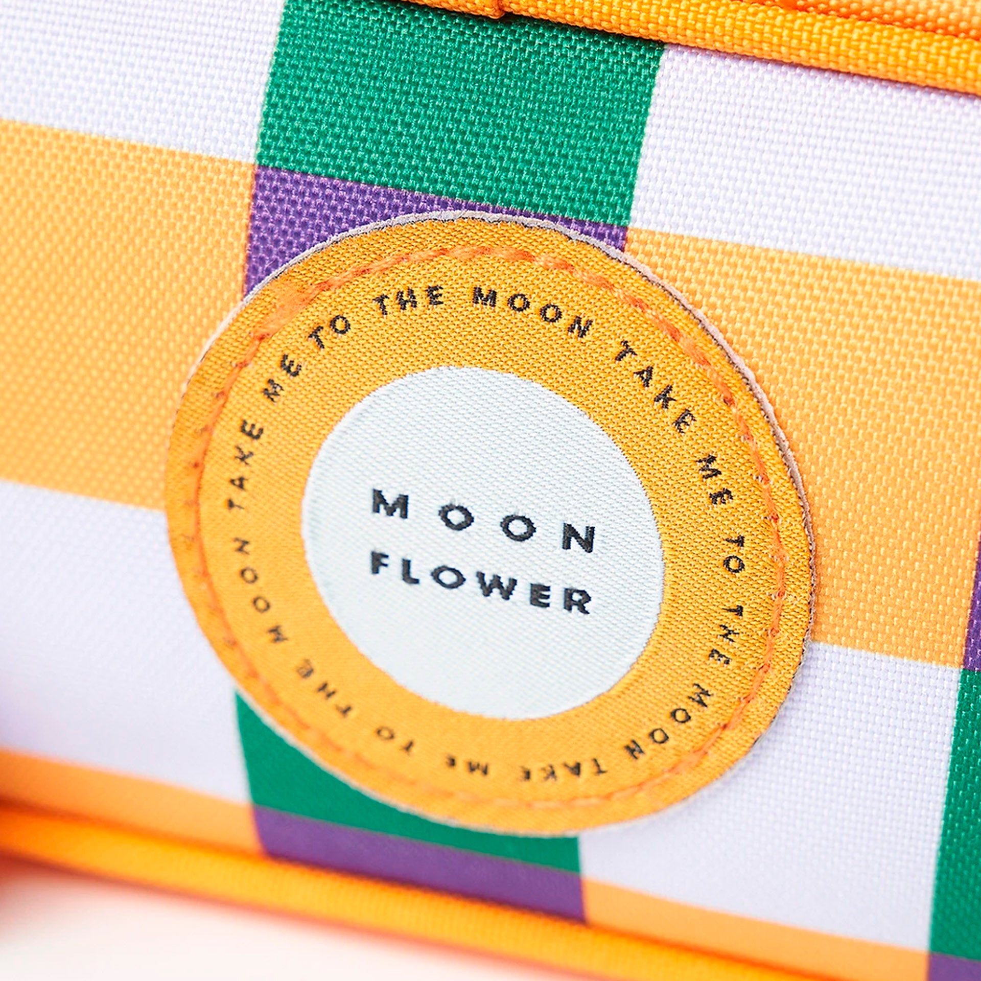 Ambar Bolsa Rectangular Patern + Flower Moonflower