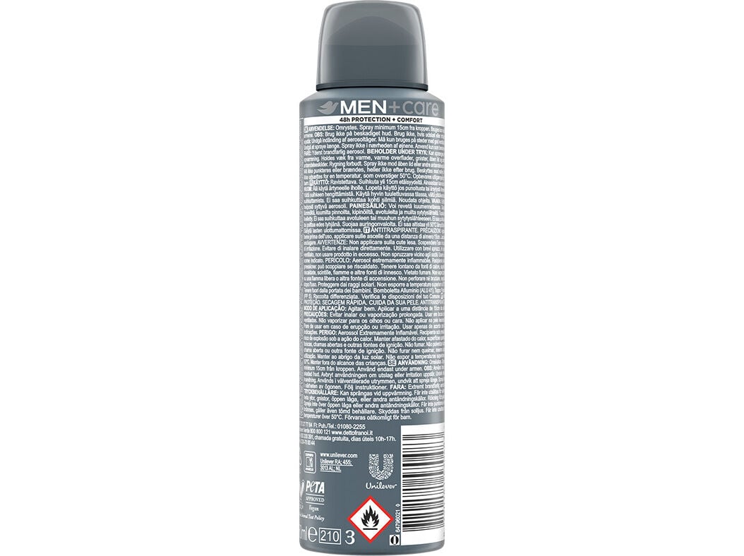 Dove Men+Care Fresh Desodorizante 48h Spray 150 ml