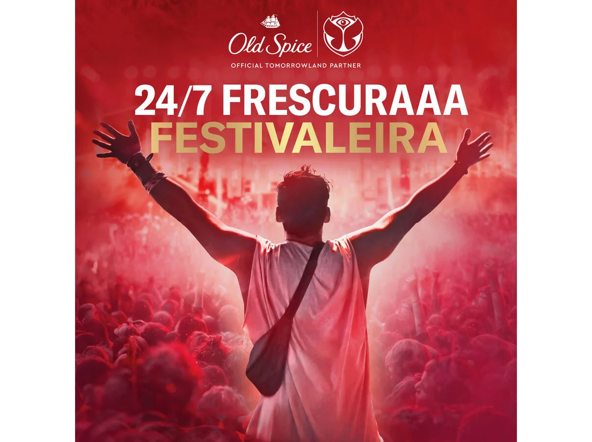 Old Spice RockStar Tomorrowland Conjunto com Deo Stick + Gel de Banho + Bolsa