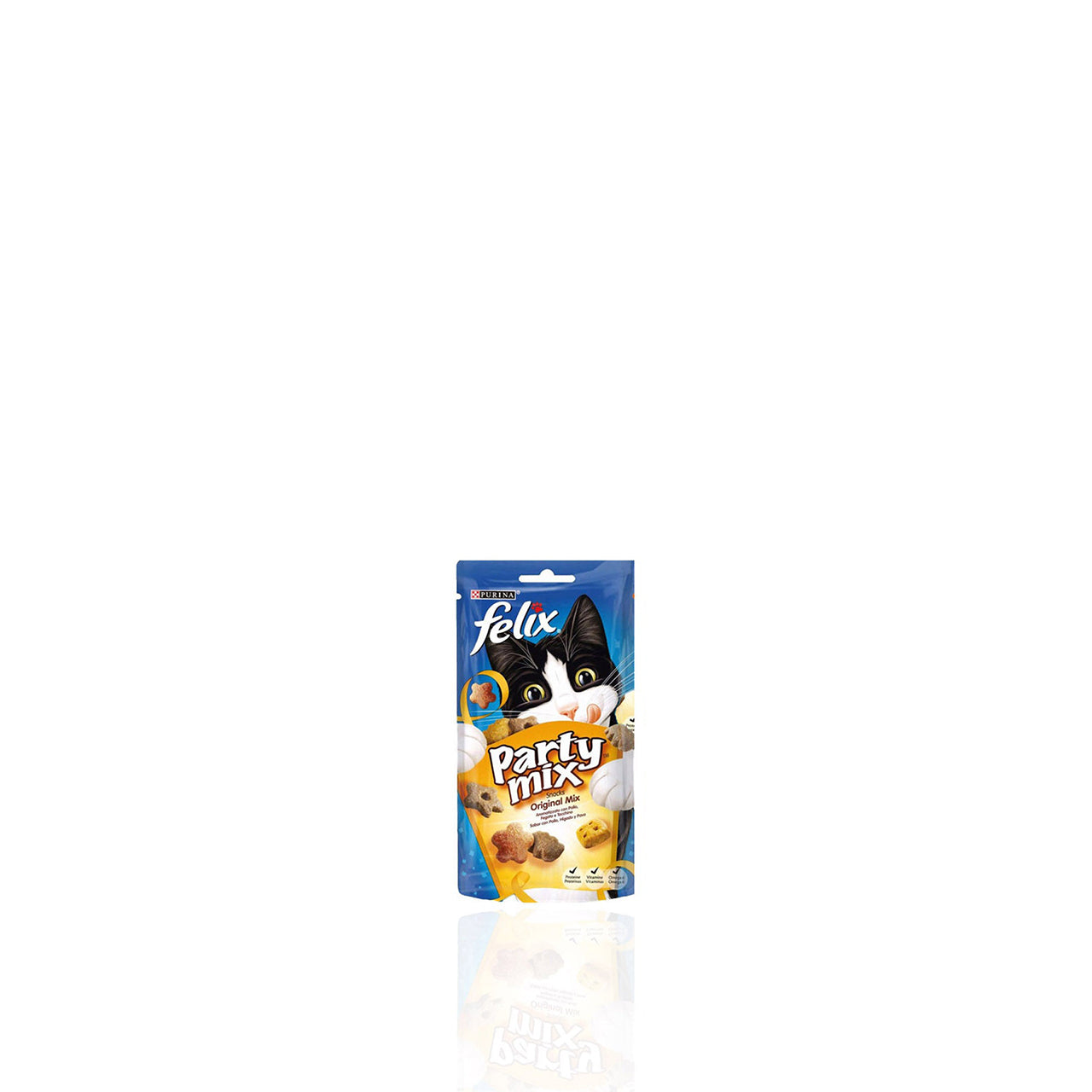Purina Felix Cat Snack Party Mix Original 60 gr - Pack 4 x 60 gr