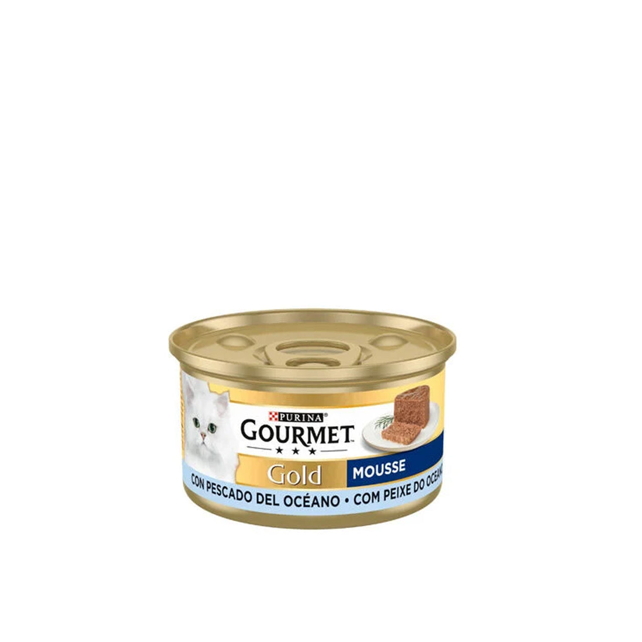 Purina Gourmet Gold Mousse Peixe do Oceano 85 gr
