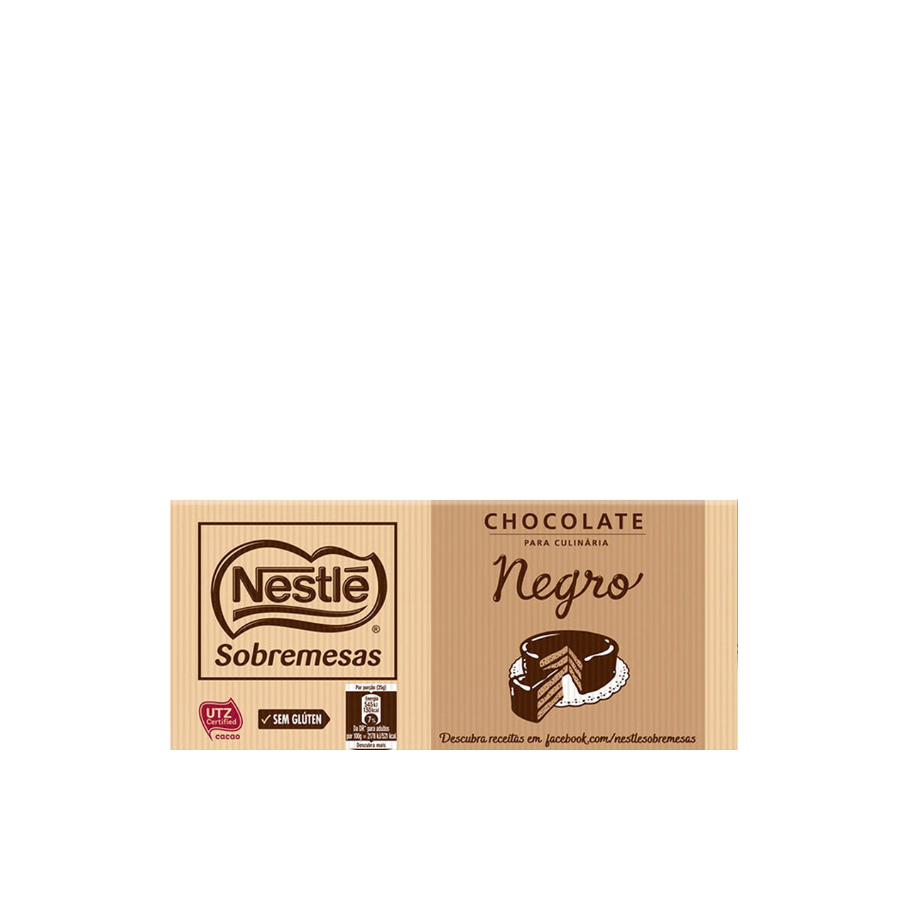 Nestlé Chocolate Culinario 44% Cacao 200 gr - Pack 2 x 200 gr