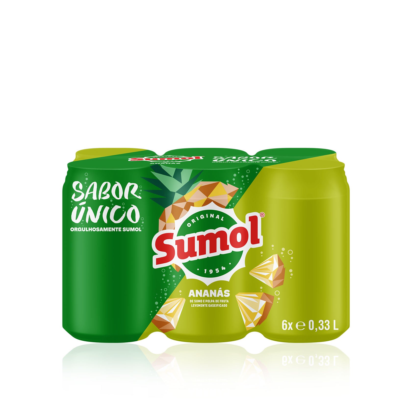 Sumol Lata Ananás 33 cl - Pack 6 x 33 cl
