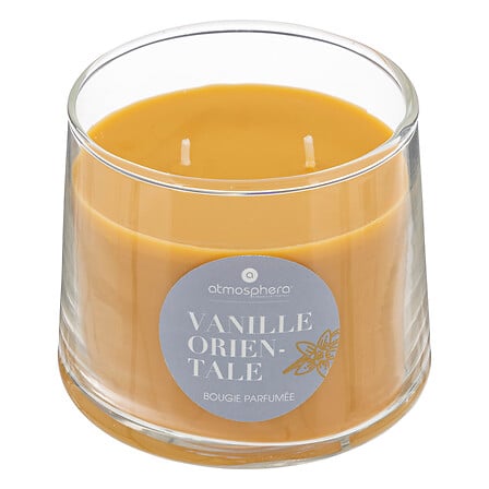 HKH Vela Perfumada Vanille Orientale Copo Vidro