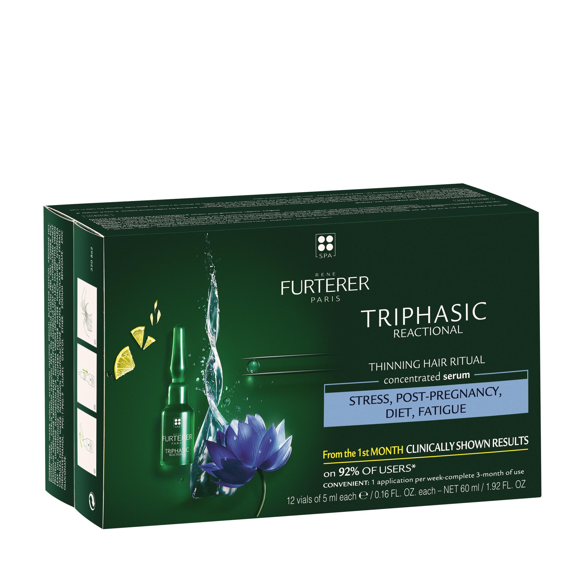René Furterer Triphasic Reactional Anti Hair Loss Sérum 12x5ml (12x0.17fl oz)