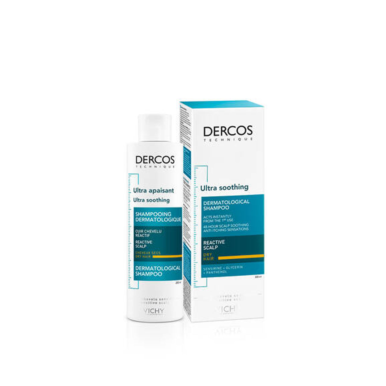 Vichy Dercos Ultra Soothing champô seco 200 Ml