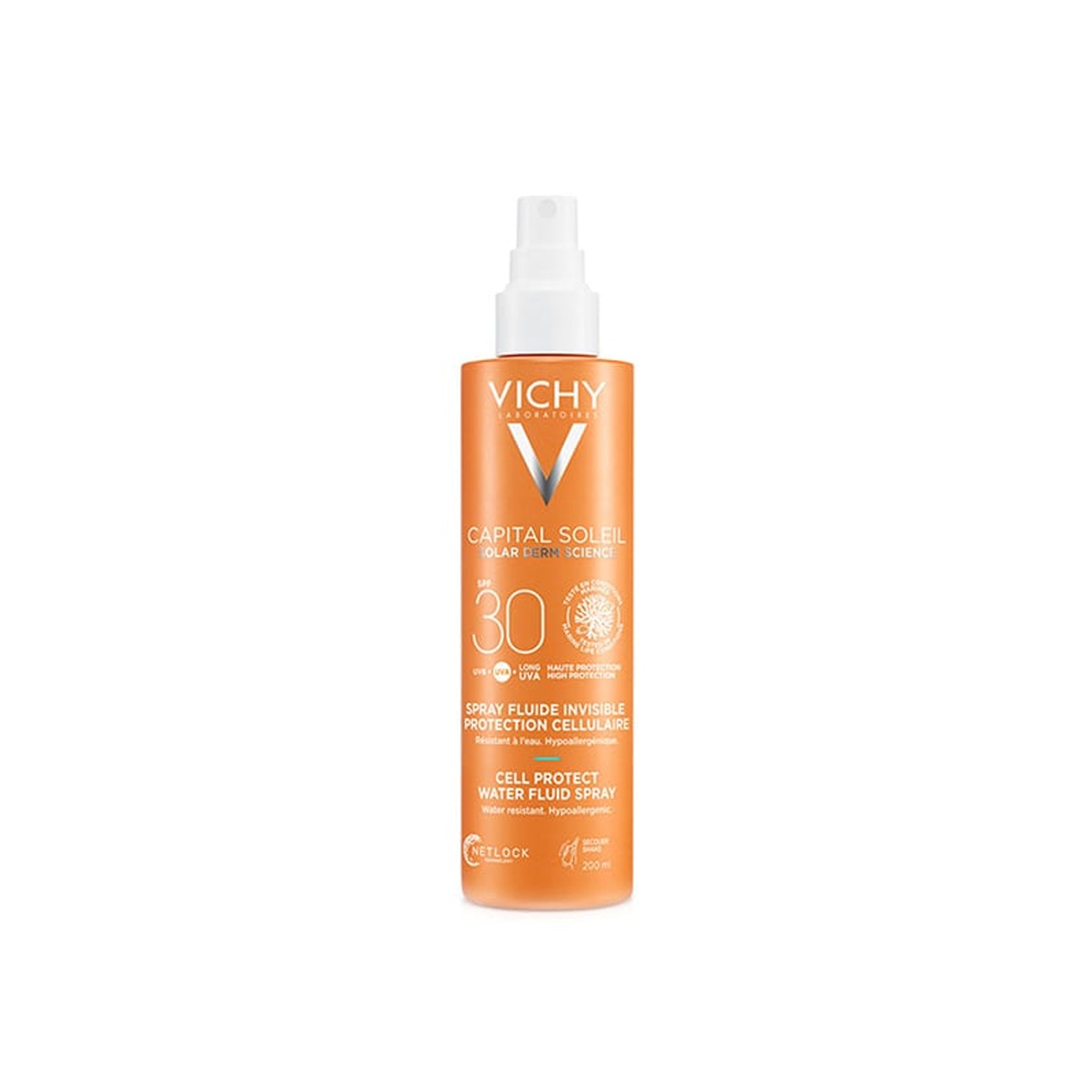 Vichy Capital Soleil Gel Protect Water Fluid Spray SPF30 200ml