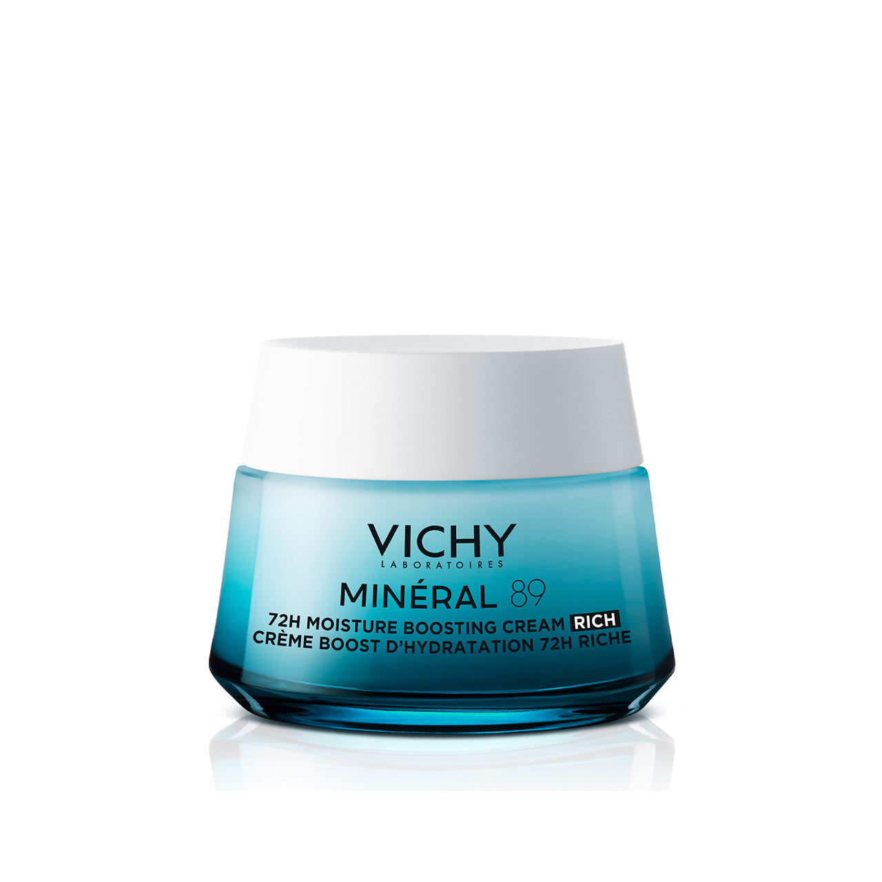 Vichy Mineral 89 Moisturizing Boosting Creme 72H Rich Hydration 50 Ml