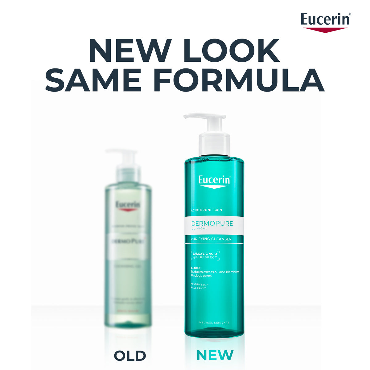 Eucerin DERMOPURE gel de limpeza 400ml