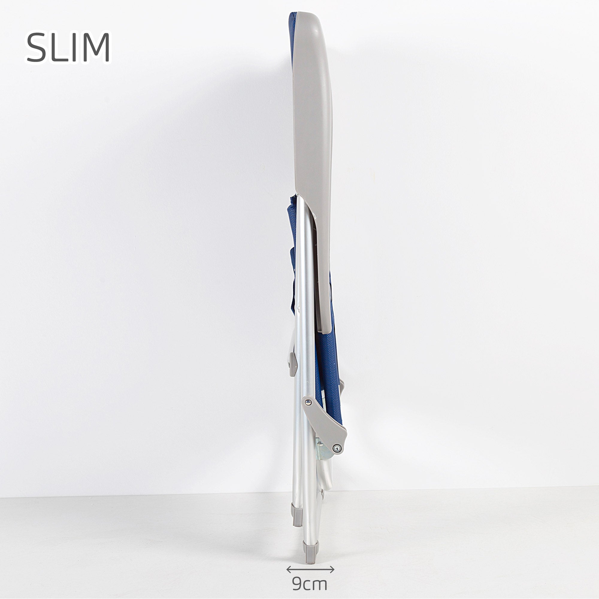 Aktive Cadeira de Praia Fina Dobrável com Várias Posições