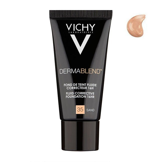 Vichy Dermablend Fluid Corrective Base 30ml Color: 35 Sand