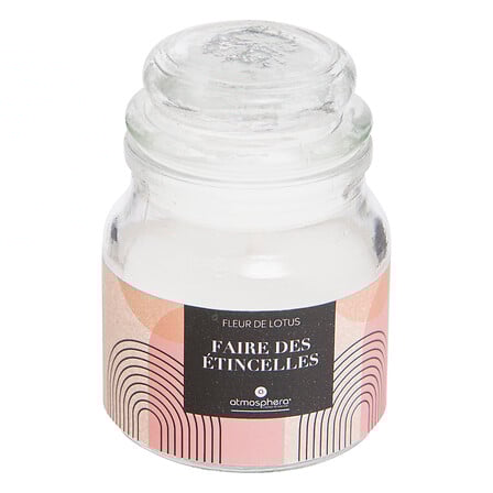 HKH Vela Perfumada Fleur de Lotus Copo e Tampa Vidro