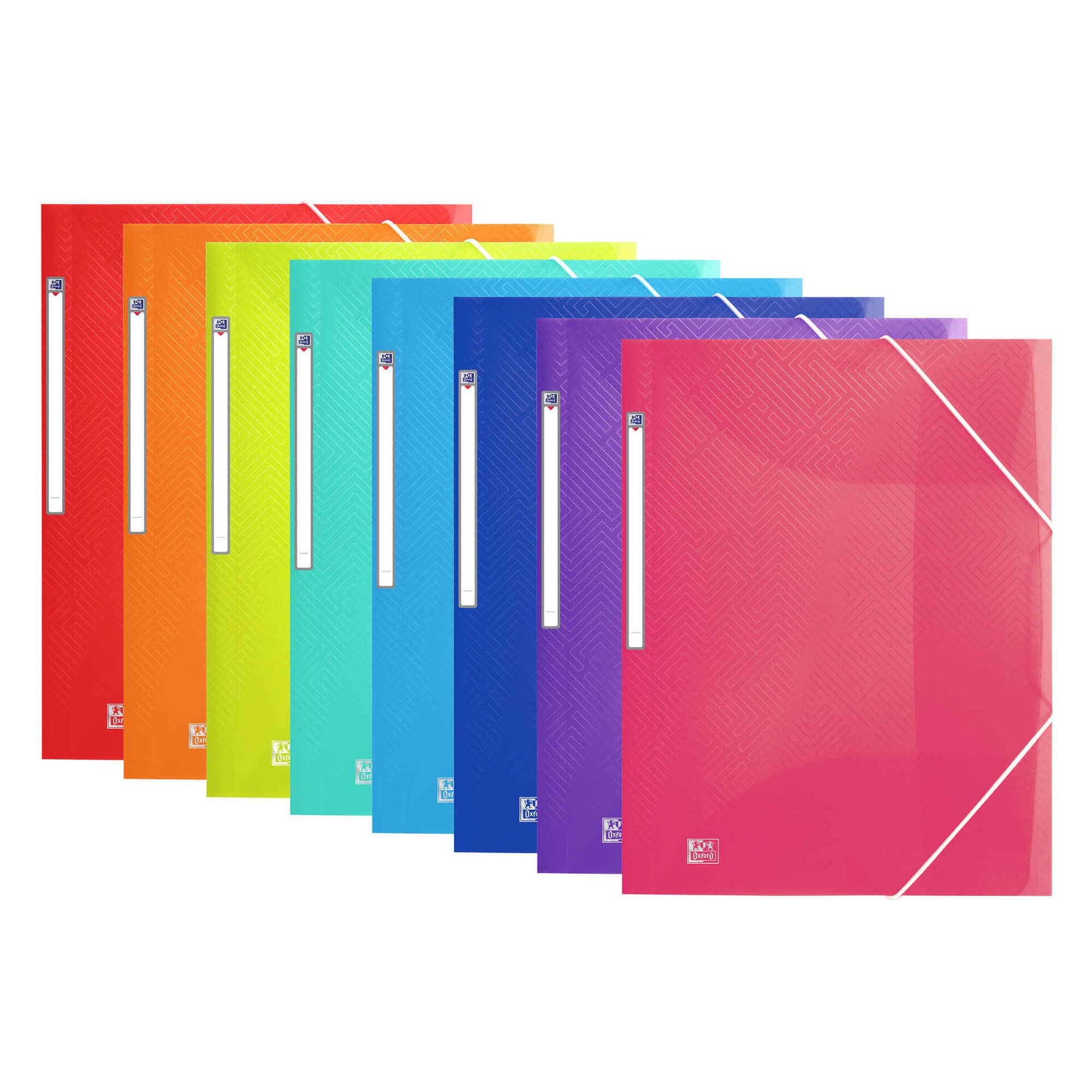 Oxford Pasta Elásticos Urban A4 com Lombada 14mm