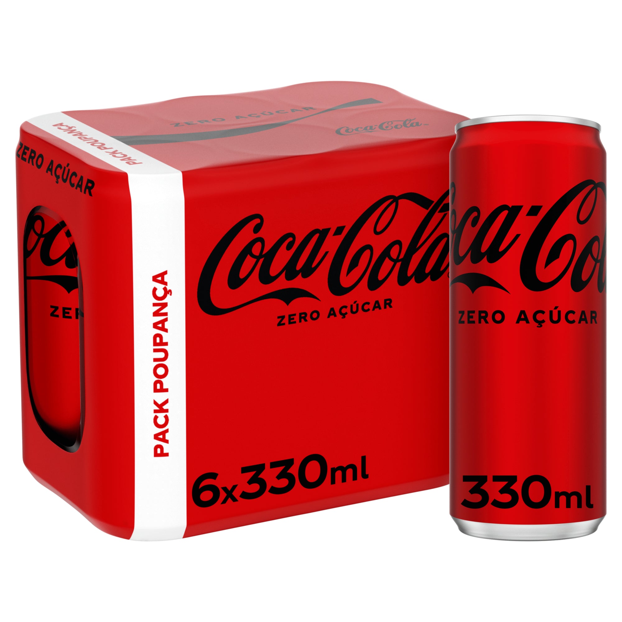 Coca-Cola Zero 33 cl - Pack 6 x 33 cl