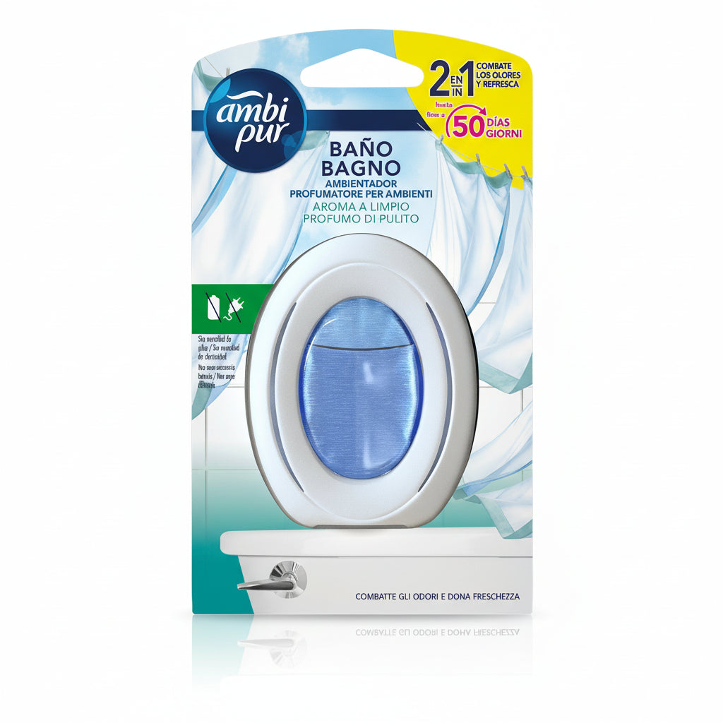 Ambi Pur Ambientador WC Absorve Odores Limpo e Fresco 1 un