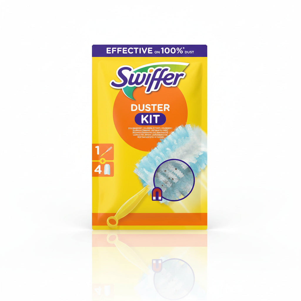 Swiffer Duster Kit Espanador Limpa o Pó Cabo + 4 un