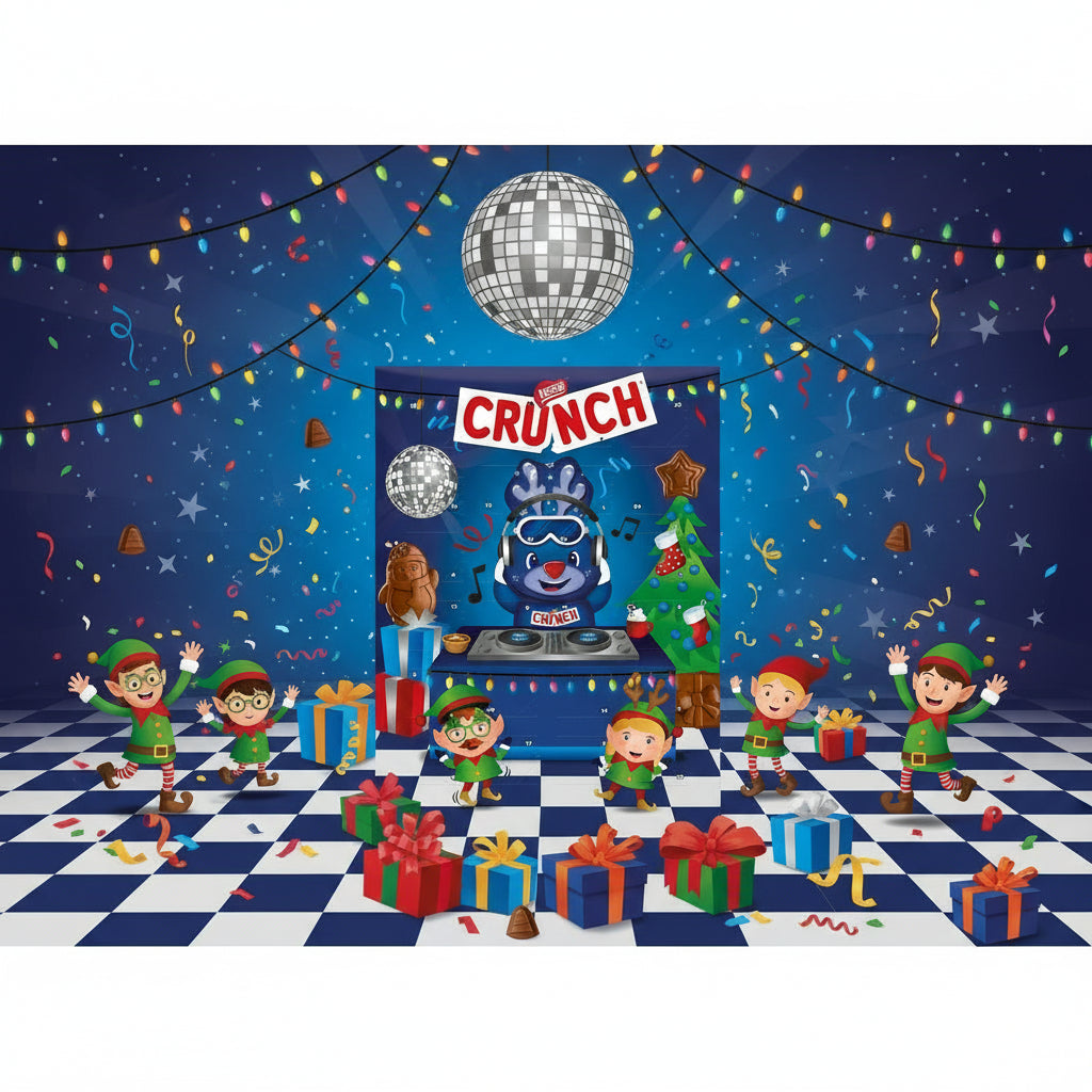 Crunch Calendário do Advento 85 gr