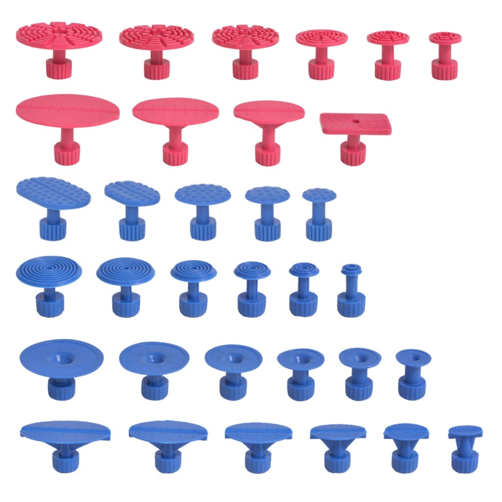 HKH Conjunto de Reparação para Mossas sem Necessidade de Pintura em Aço Inoxidável - 87 Peças