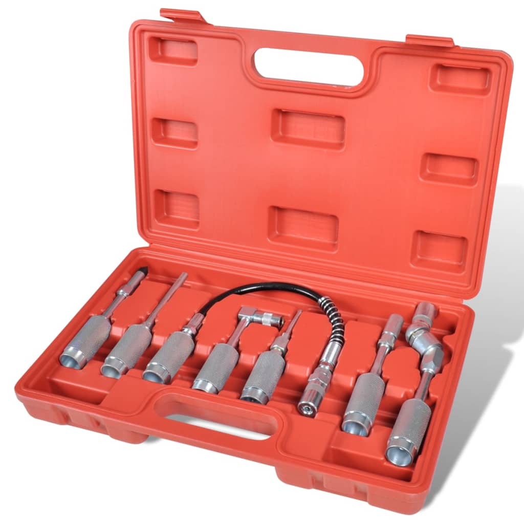 HKH Kit de Ferramentas para Lubrificação de Equipamentos - 7 Peças