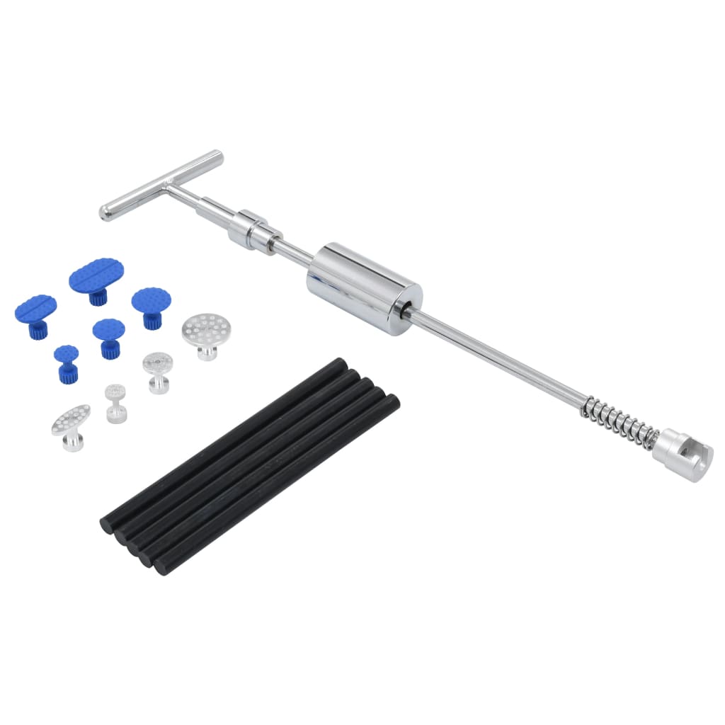 HKH Conjunto para Reparação de Mossas sem Necessidade de Pintura - 15 Peças