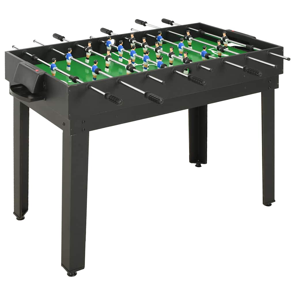 HKH Mesa de Jogos 15 em 1 121x61x82 cm - Preto