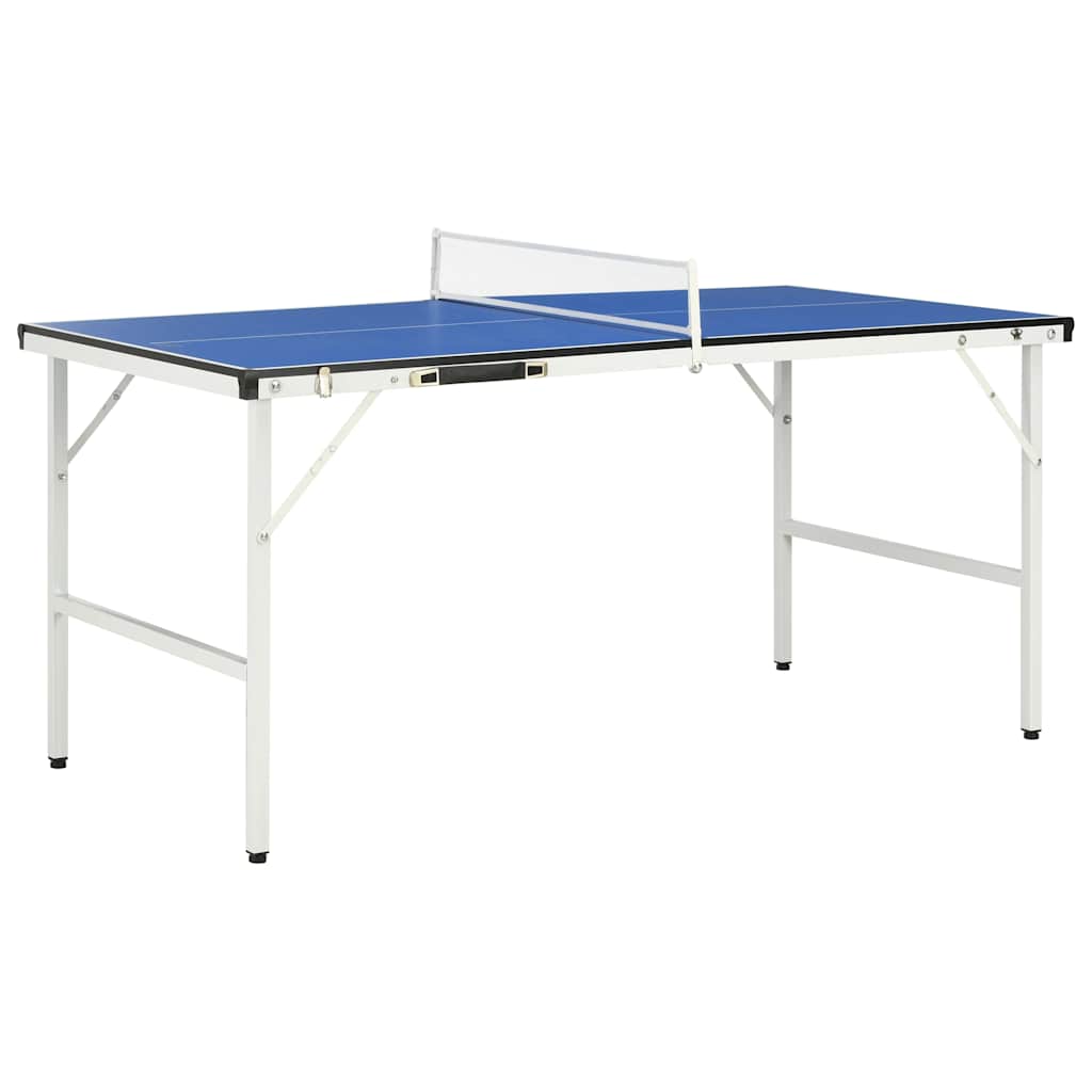 HKH Mesa de Ping-Pong com Rede 152x76x66 cm - Azul