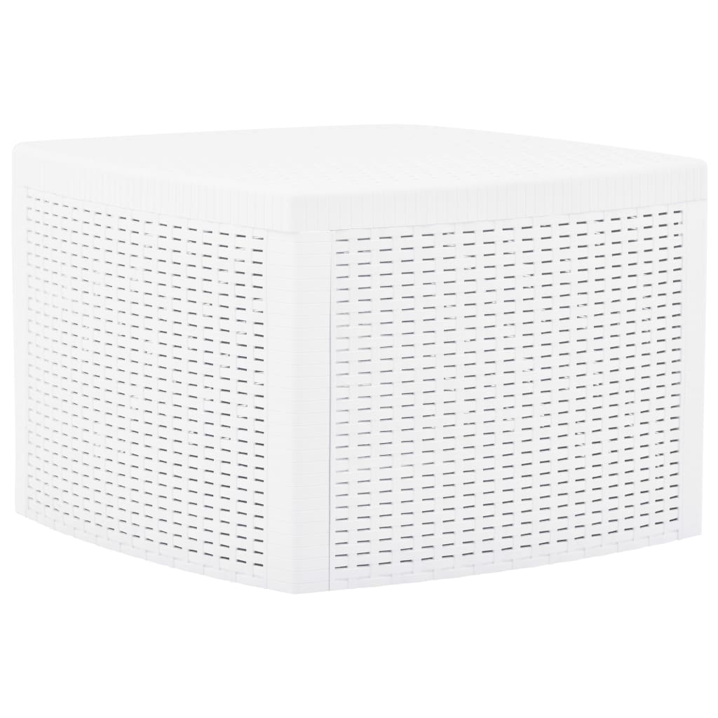 HKH Mesa de Apoio 54x54x36,5 Cm Plástico - Branco