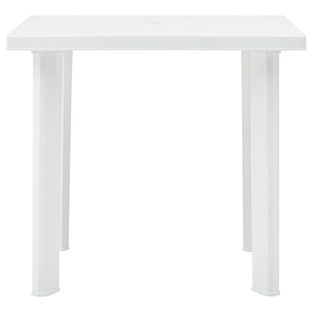 HKH Mesa de Jardim 80x75x72 Cm Plástico - Branco