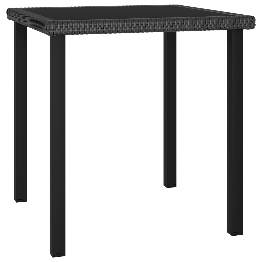 HKH Mesa de Jantar Jardim Vime Pe - Preto