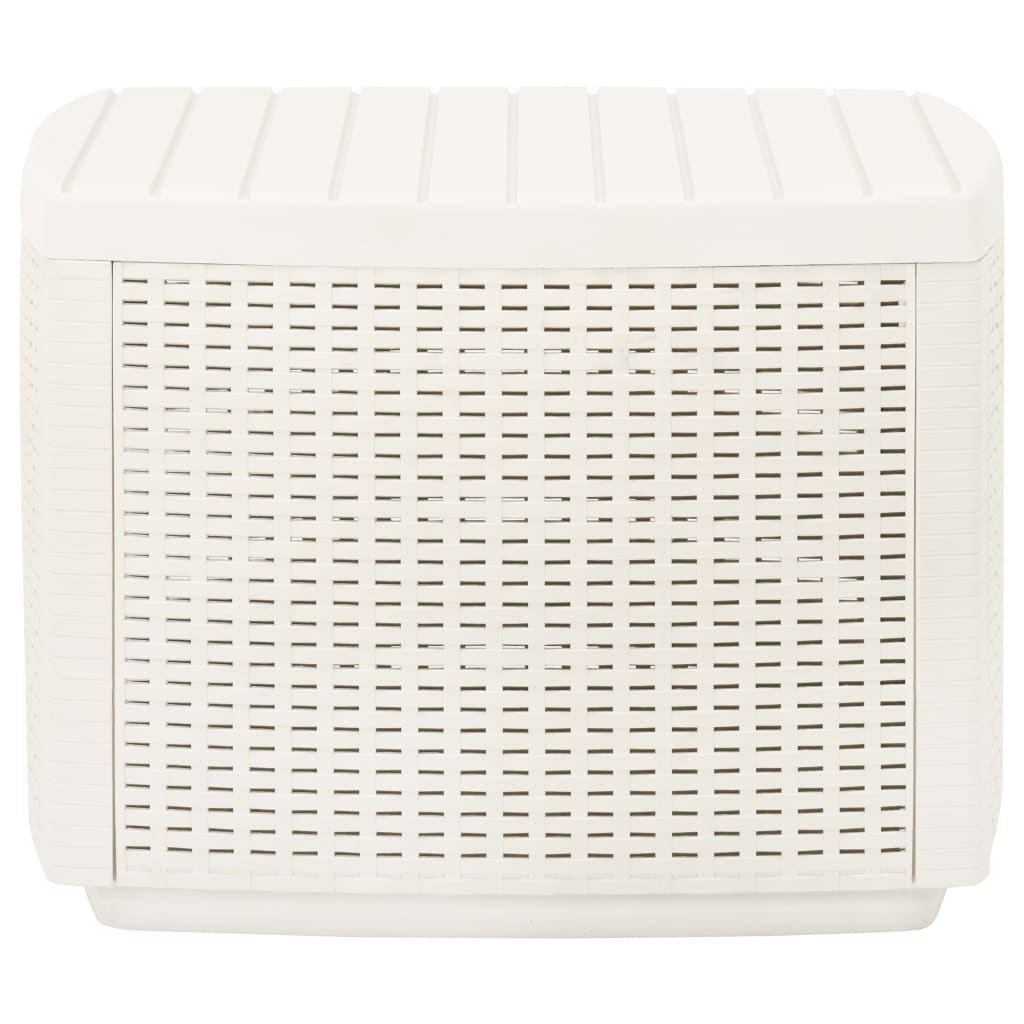 HKH Mesa de Jardim 53x53x40 Cm Plástico - Branco