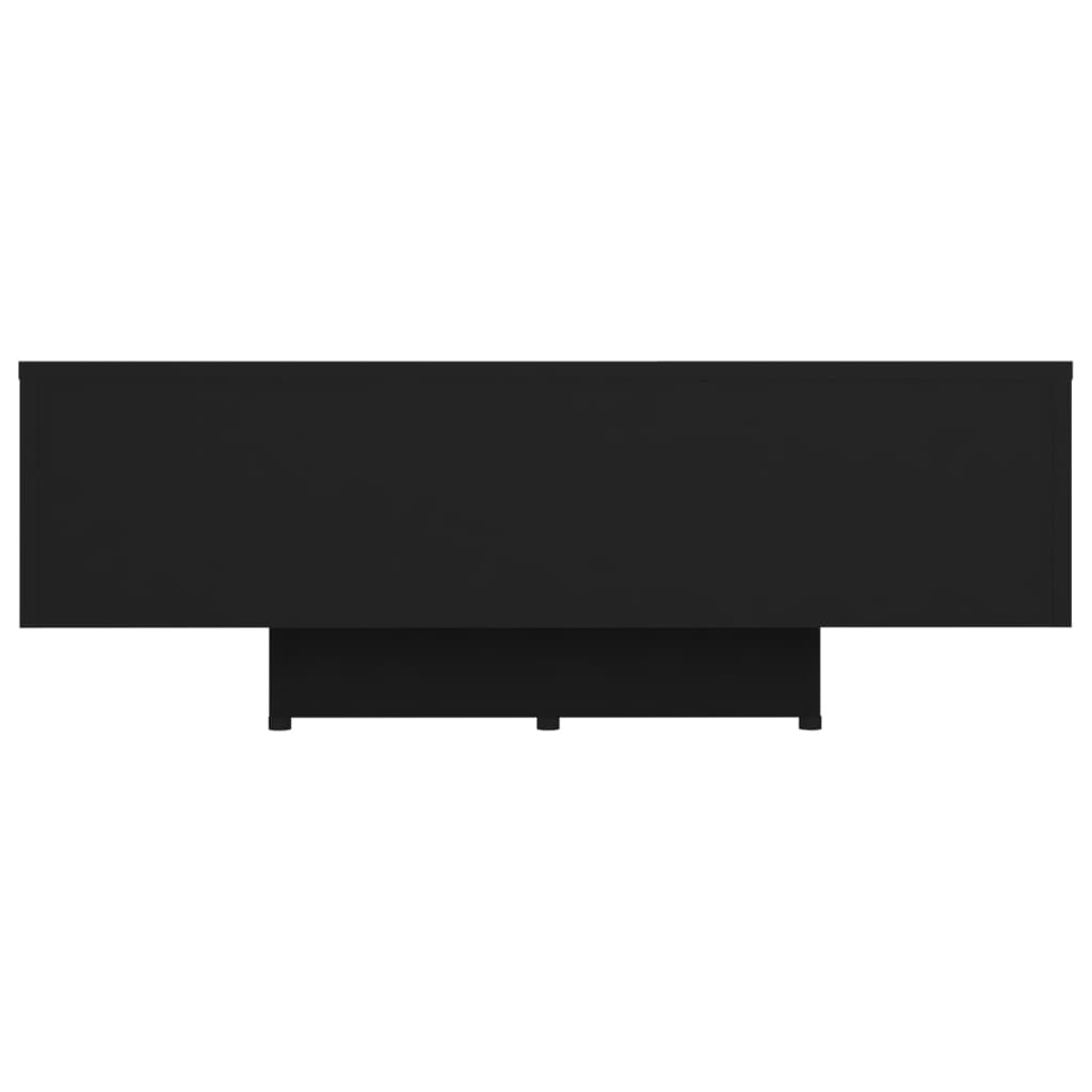 HKH Mesa de Centro em Derivados de em Madeira - Preto